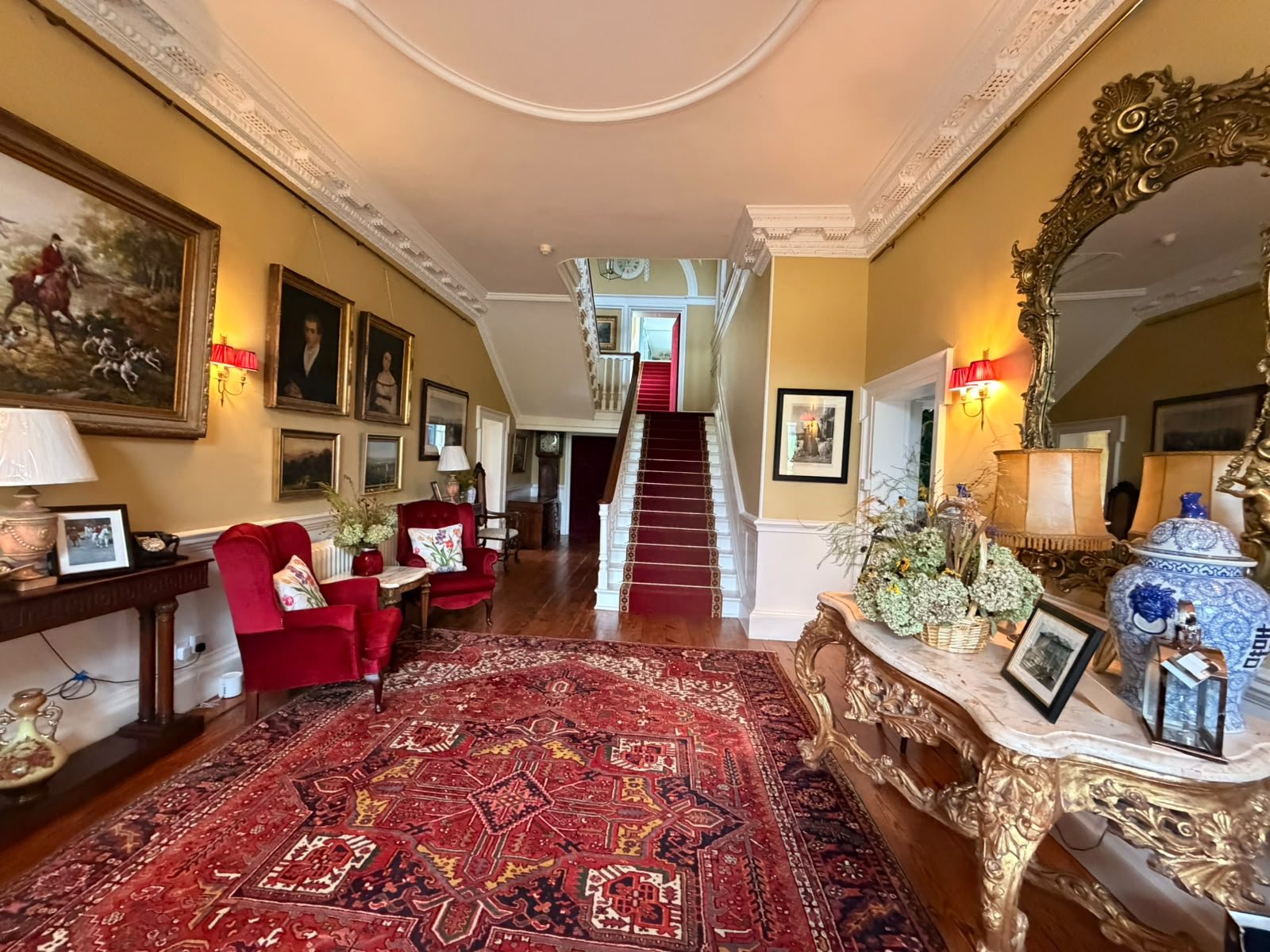 Interiors at Mountainstown House